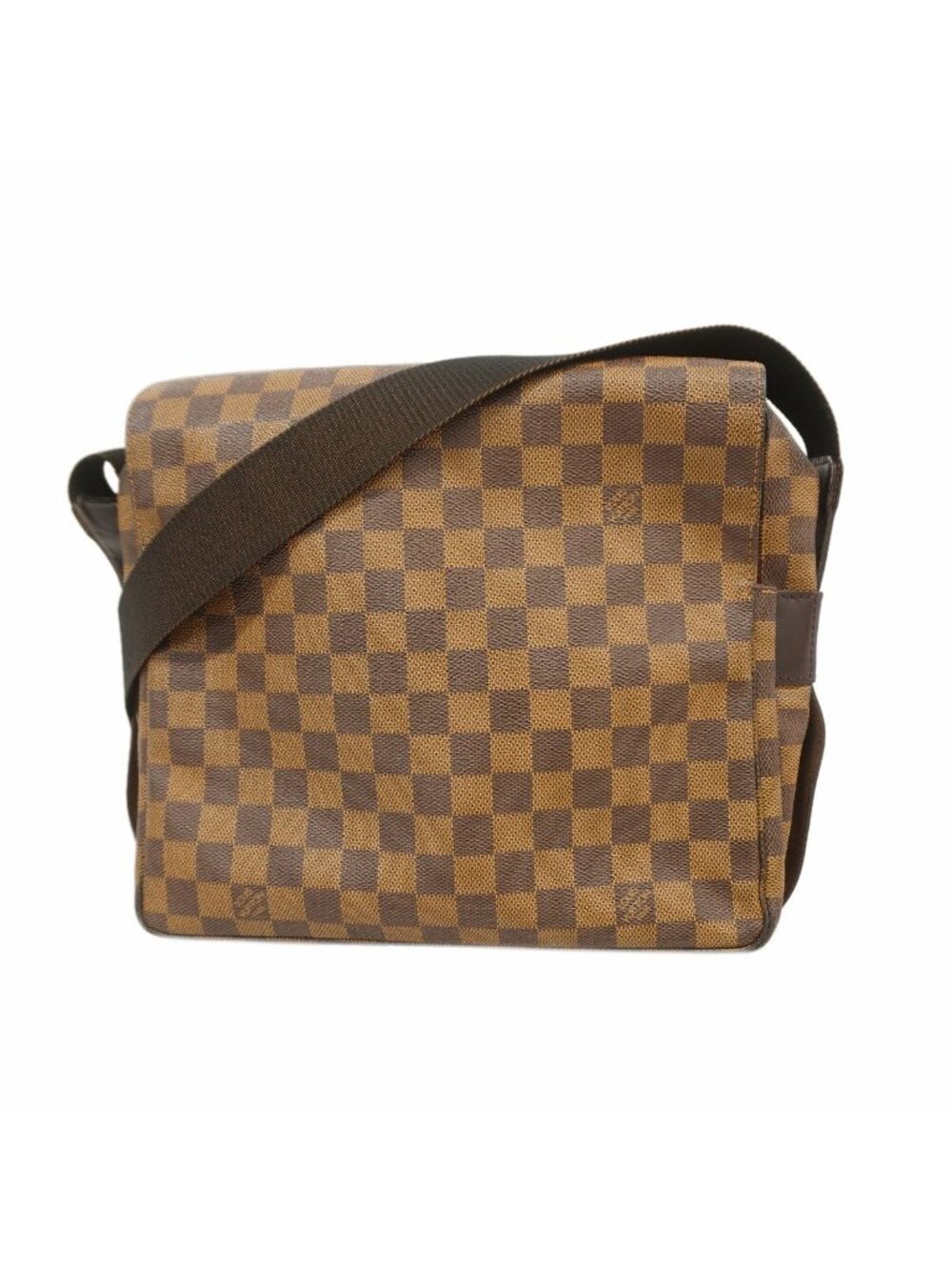 Louis Vuitton Shoulder Bag Damier Naviglio Ebene